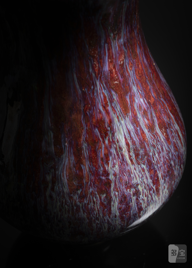 A Flambé-glazed porcelain meiping - 图6